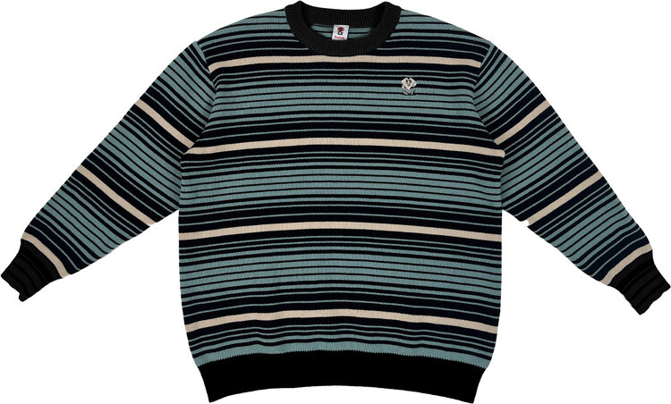 Loviah Loviah Striped Knit Sweater (Mens) | Cream/Black