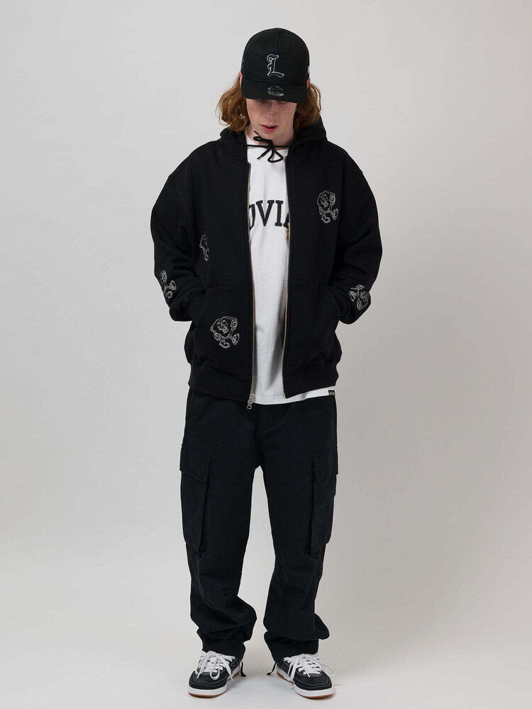 Loviah Loviah Little Man Zip Up (Mens) | Black