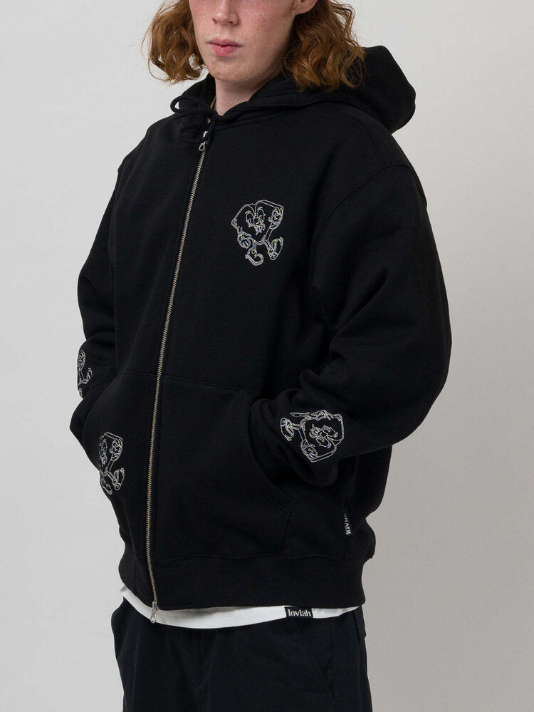 Loviah Loviah Little Man Zip Up (Mens) | Black