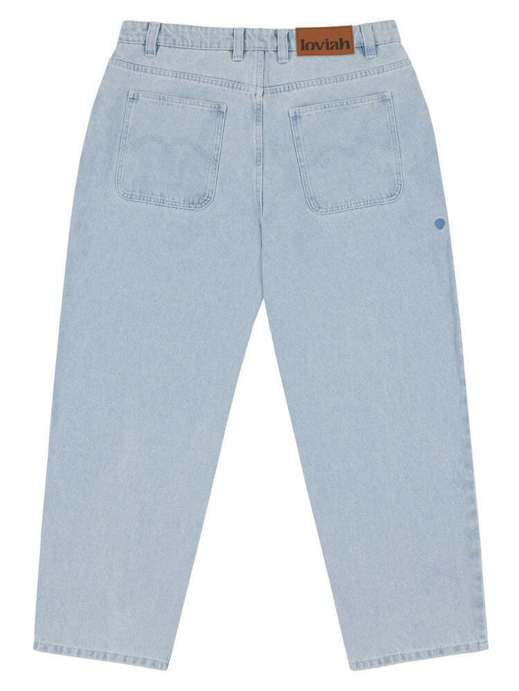 Loviah Loviah 1990 Baggy Denim (Mens) | White/Blue Wash