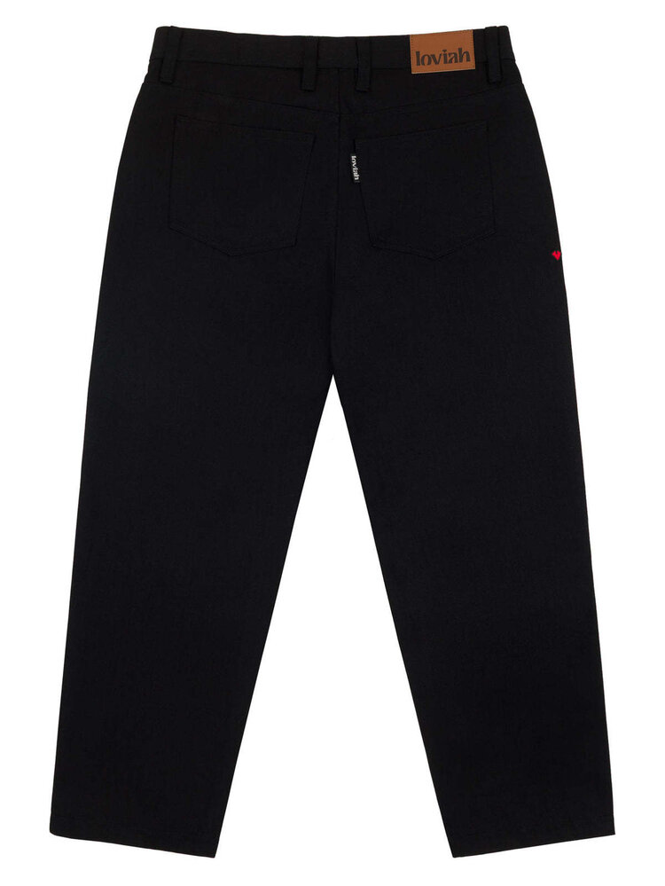 Loviah Loviah Og Baggy 5 Pocket Denim (Mens) | Black