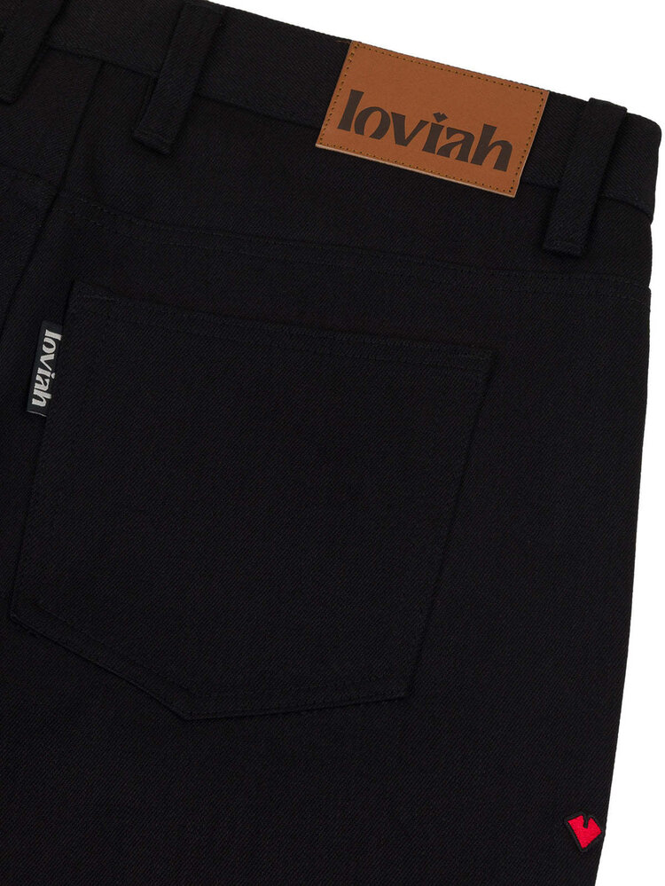 Loviah Loviah Og Baggy 5 Pocket Denim (Mens) | Black