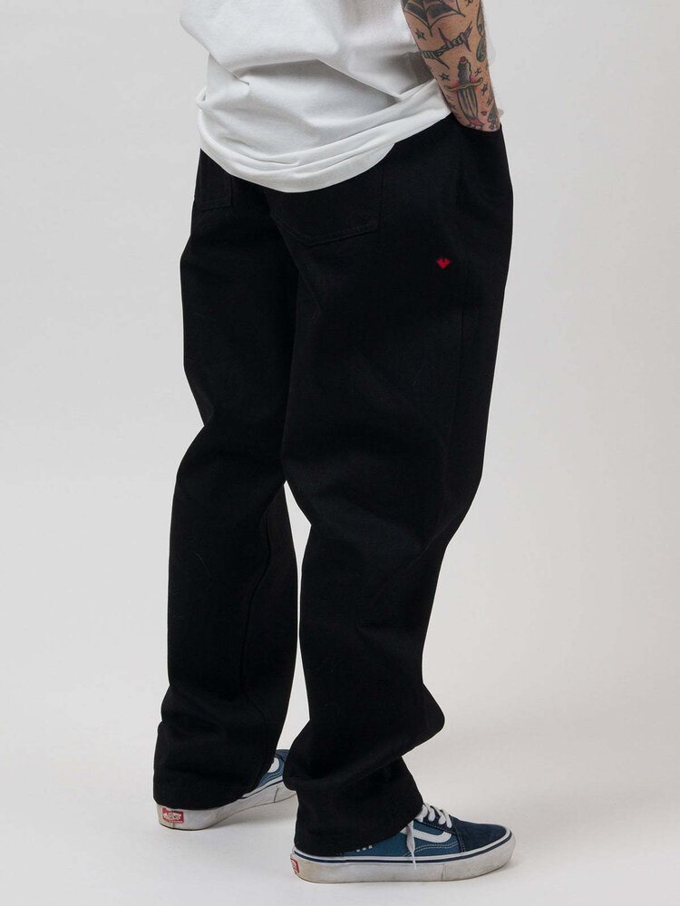 Loviah Loviah Og Baggy 5 Pocket Denim (Mens) | Black