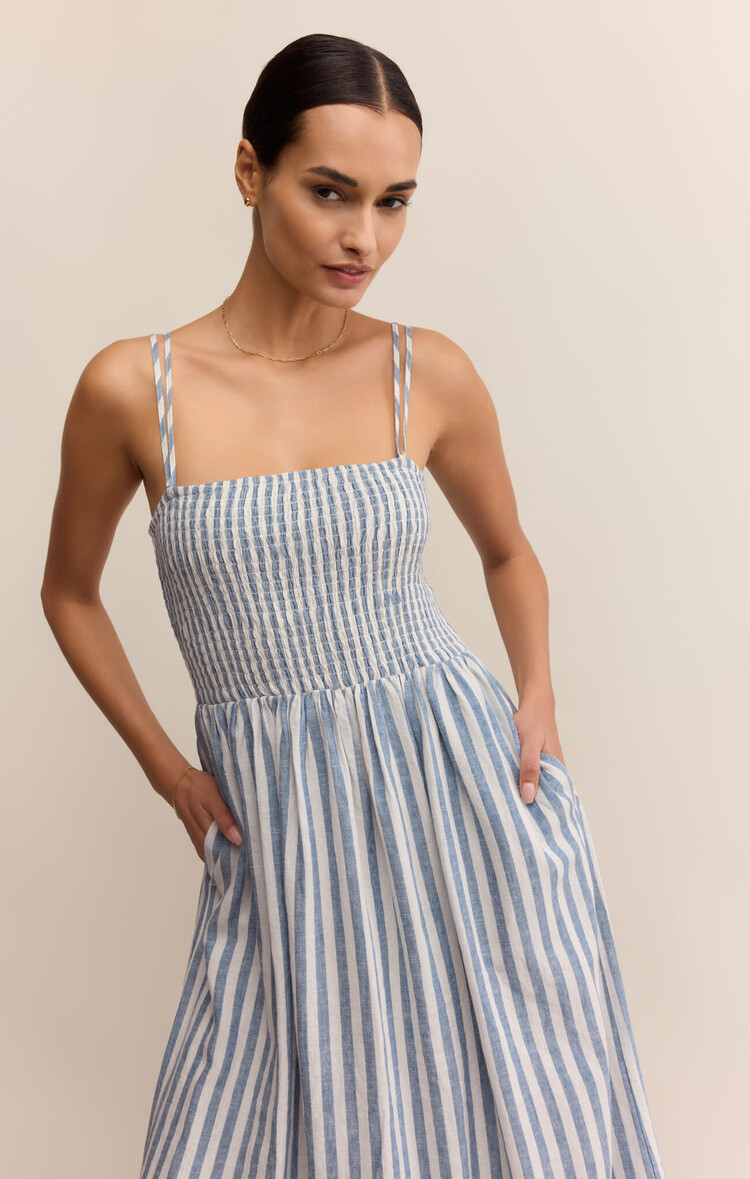 Z Supply Z Supply Nadine Striped Midi Dress | Boathouse