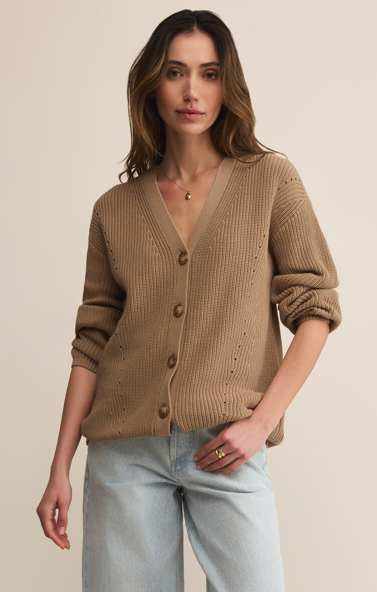 Z Supply Z Supply Voyager Cardigan | Desert Tan