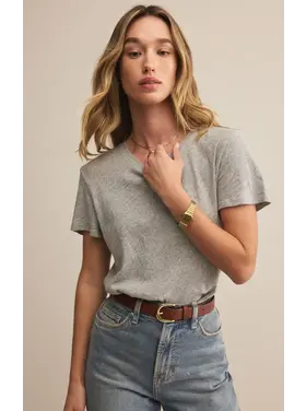 Z Supply Z Supply Foundation Slub Tee | Classic Heather Grey