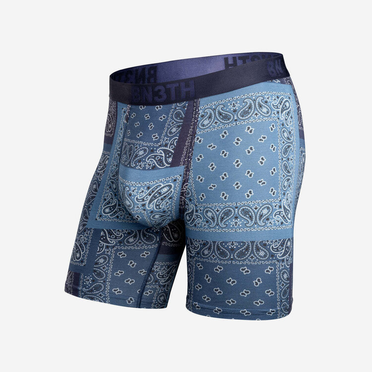 BN3TH Bn3Th Classic Icon Boxer Brief Print | Cowboy Bandana- Navy