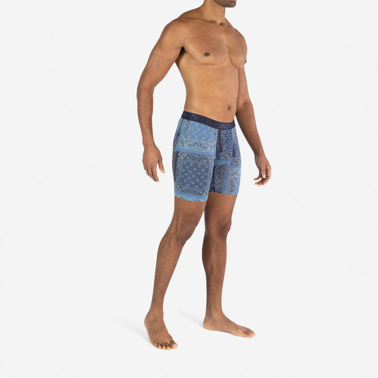 BN3TH Bn3Th Classic Icon Boxer Brief Print | Cowboy Bandana- Navy