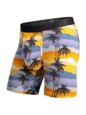 BN3TH Bn3Th Classic Icon Boxer Brief Print | Palm Tree Horizon-Mimosa