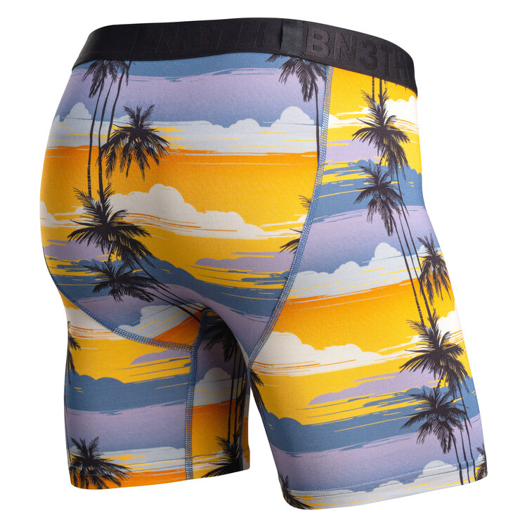 BN3TH Bn3Th Classic Icon Boxer Brief Print | Palm Tree Horizon-Mimosa