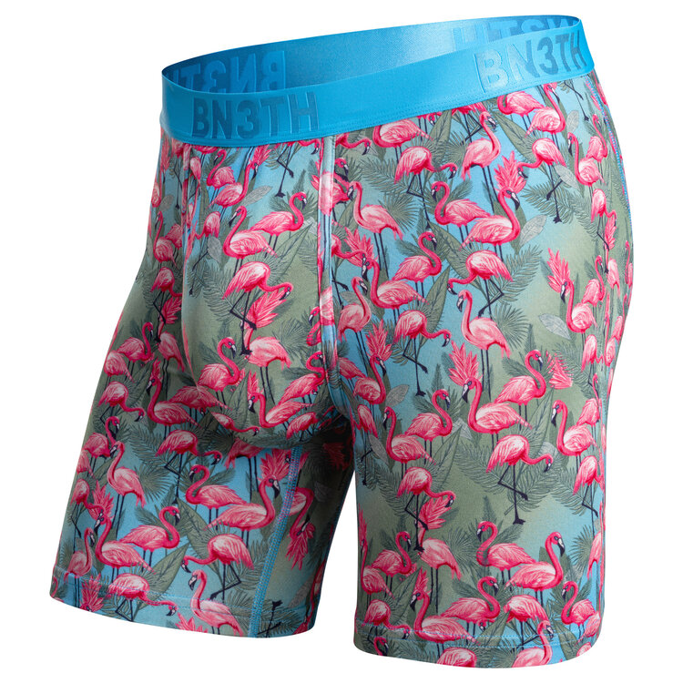 BN3TH Bn3Th Classic Icon Boxer Brief Print | Flamingo-Ethereal