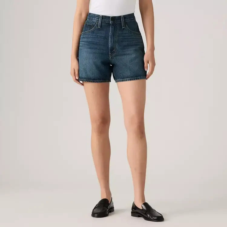 Levis Levis Cinch Mid-Thigh Short (Womens) | Cookie Crunch