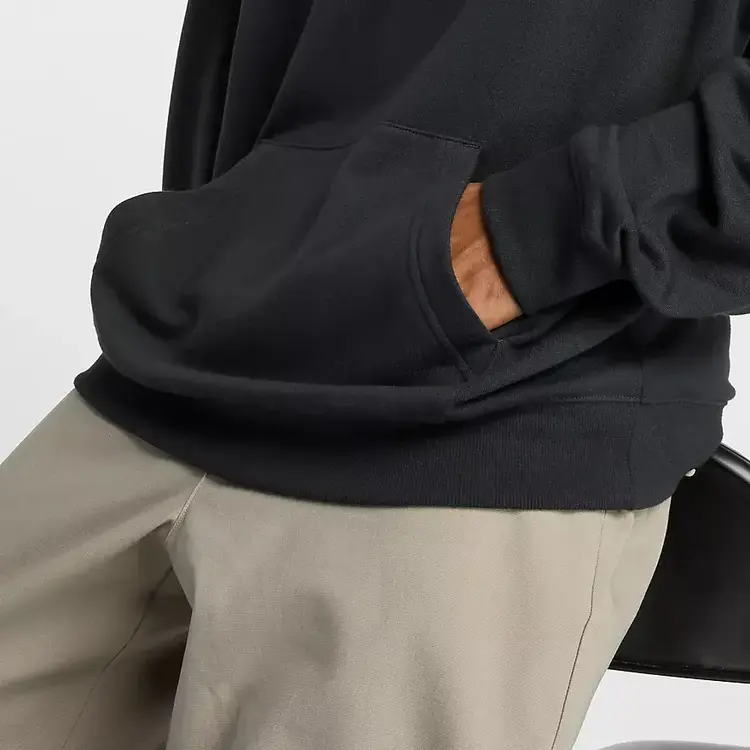 New Balance New Balnce French Terry Hood (Mens) | Black