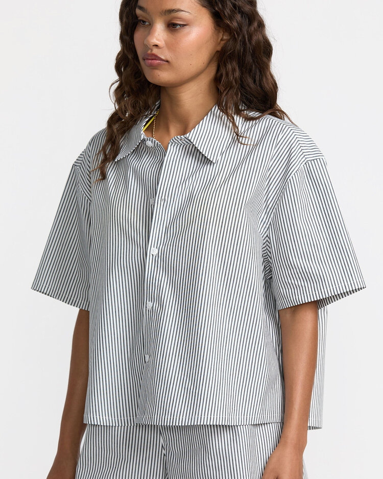 RVCA Rvca Mikey Top (Womens) | Pirate Black