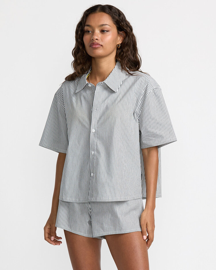 RVCA Rvca Mikey Top (Womens) | Pirate Black