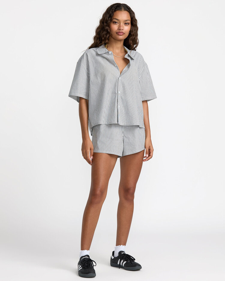 RVCA Rvca Mikey Top (Womens) | Pirate Black