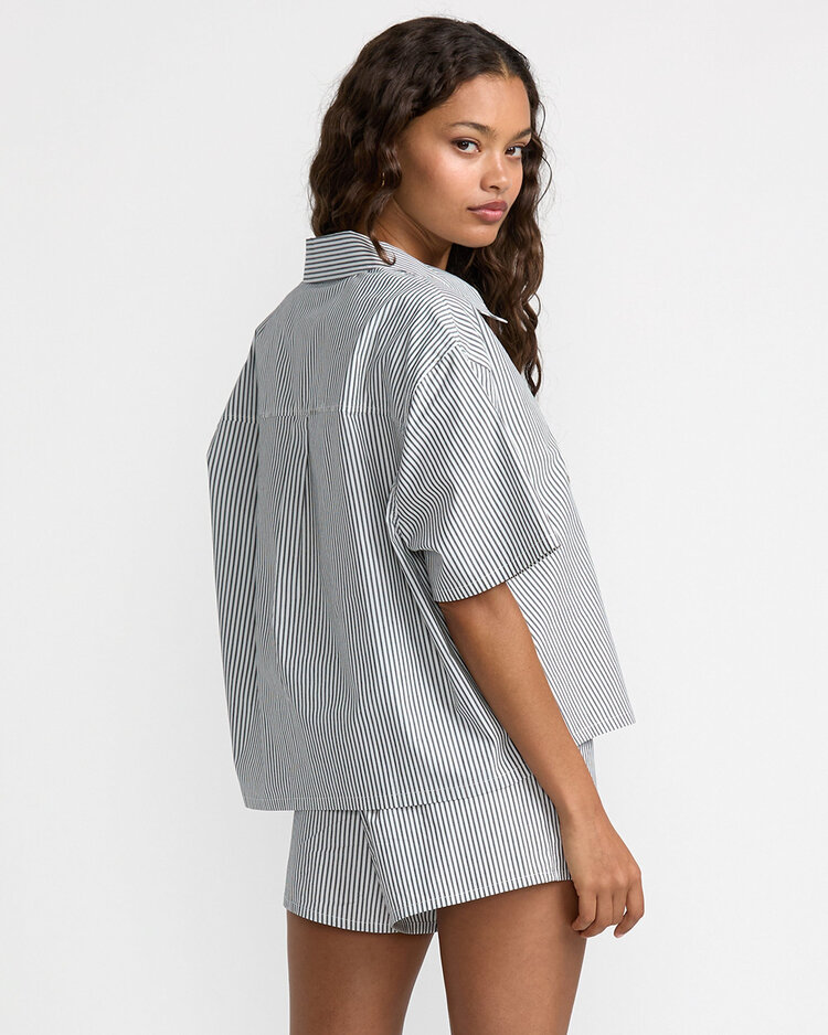 RVCA Rvca Mikey Top (Womens) | Pirate Black