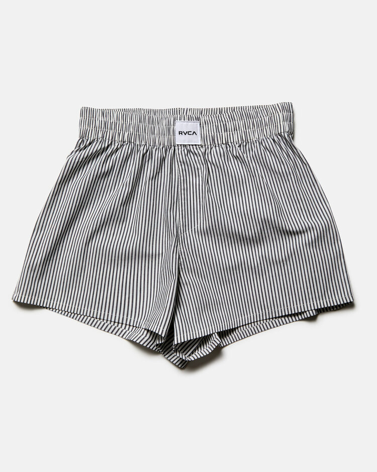 RVCA Rvca Mikey Boxer Short (Womens) | Pirate Black