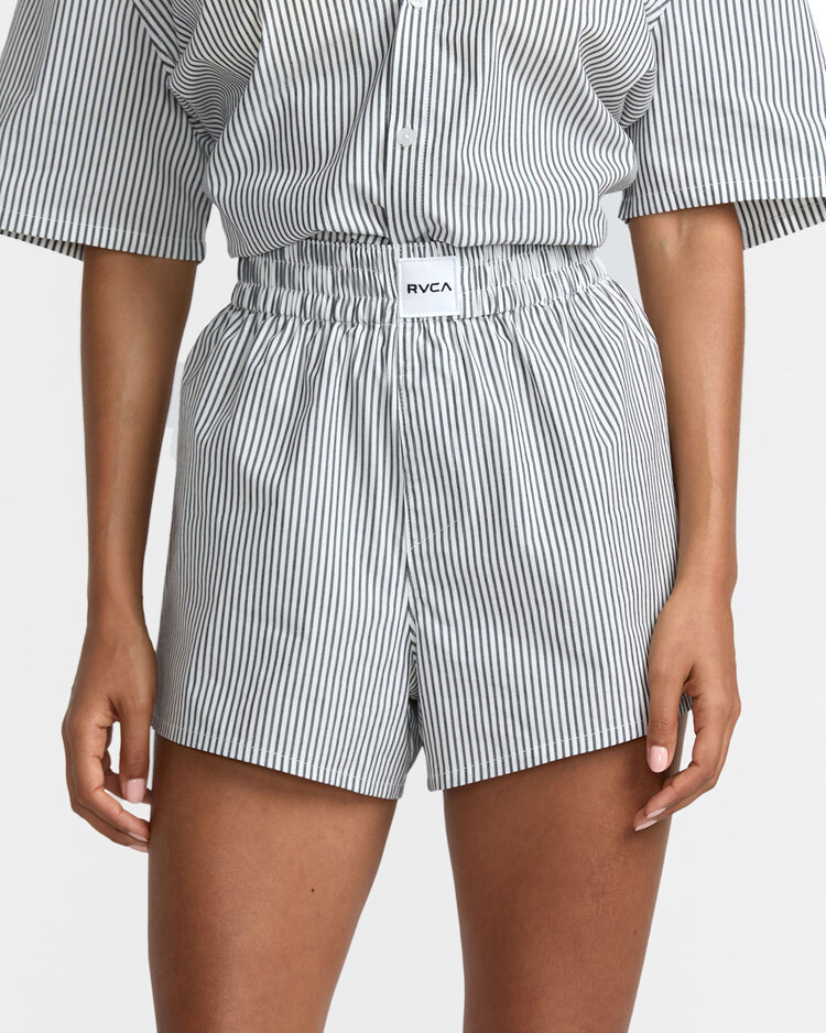 RVCA Rvca Mikey Boxer Short (Womens) | Pirate Black