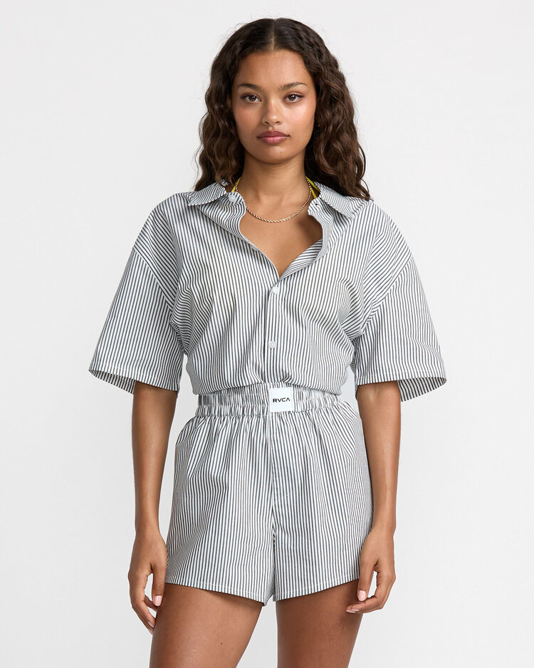 RVCA Rvca Mikey Boxer Short (Womens) | Pirate Black