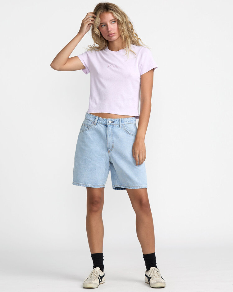 RVCA Rvca Forever Tee (Womens) | Cloud Purple