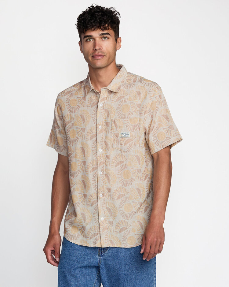 RVCA Rvca Exotica Ii Ss (Mens) | Natural