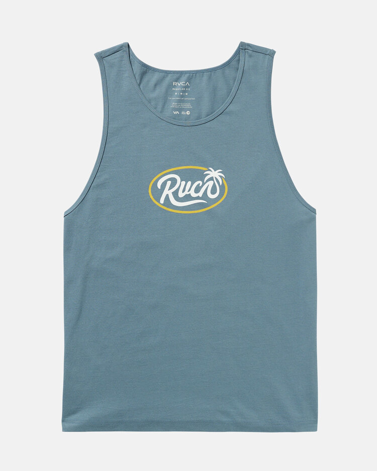 RVCA Rvca Frond Script Tank (Mens) | Vintage Navy