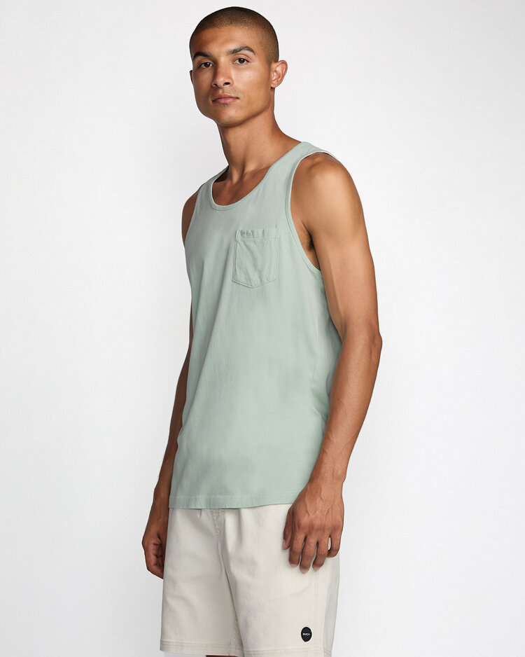 RVCA Rvca Ptc Pigment Tank (Mens) | Blue Haze