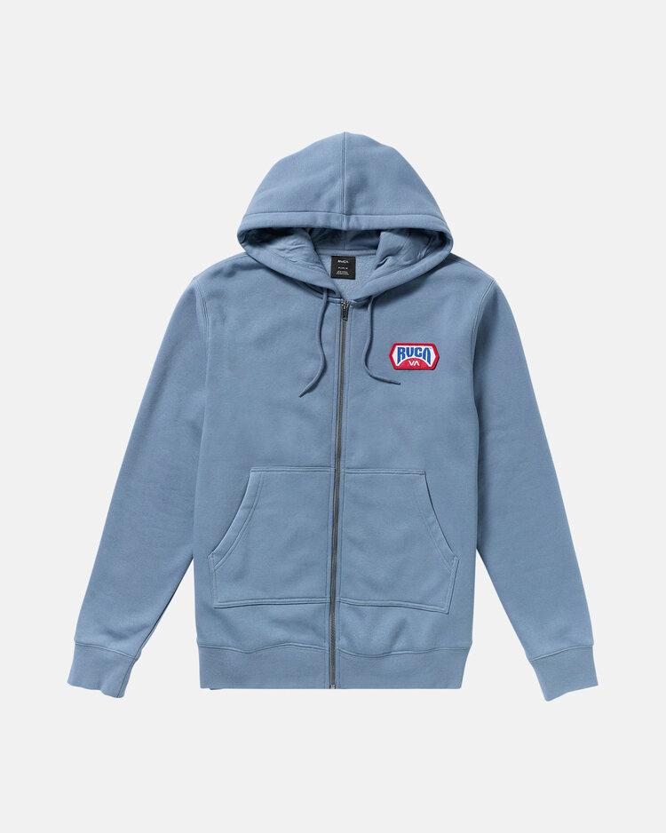 RVCA Rvca Supplier Zip Hoodie (Mens) | Vintage Navy