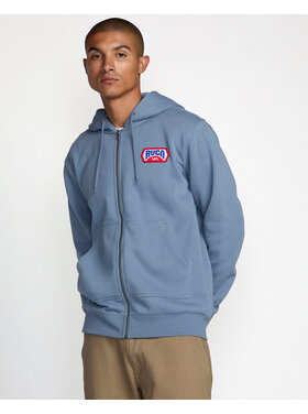 RVCA Rvca Supplier Zip Hoodie (Mens) | Vintage Navy