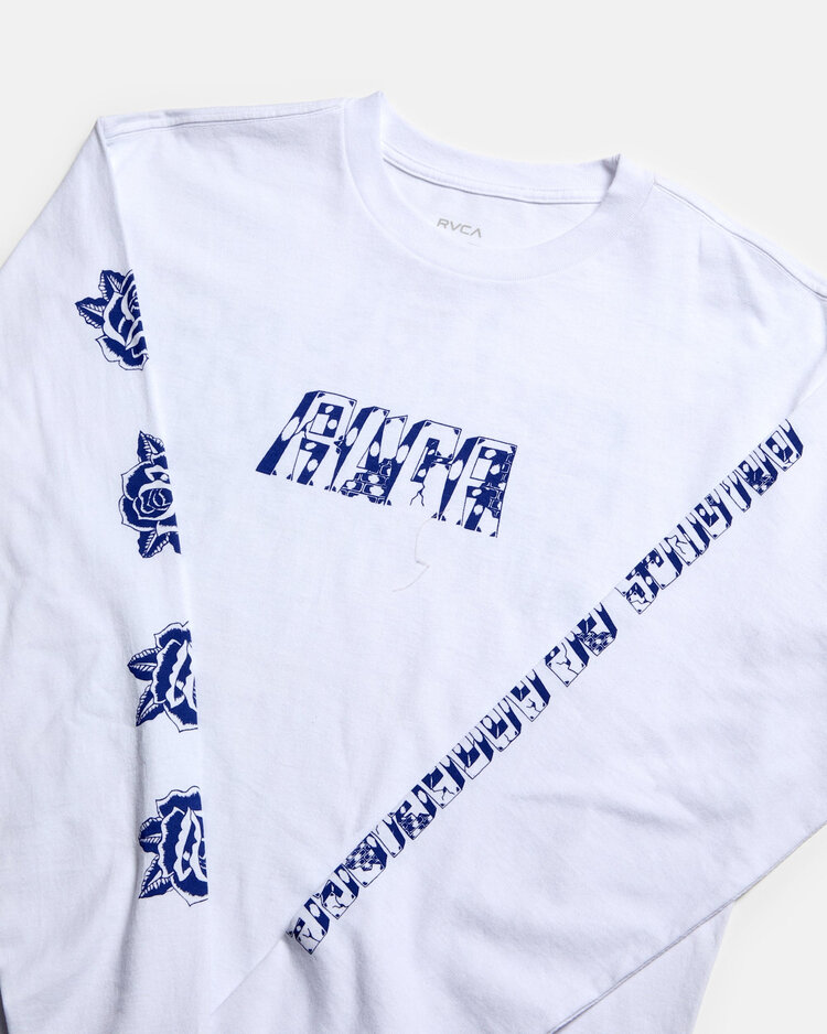 RVCA Rvca Barbarosa Ls (Mens) | White