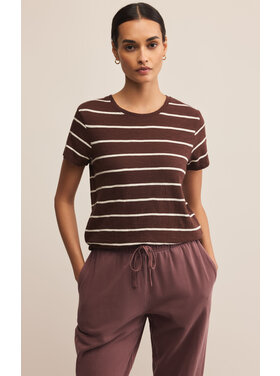 Z Supply Z Supply Foundation Striped Tee | Sandalwood