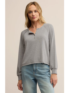 Z Supply Z Supply About Town Top | Classic Heather Grey