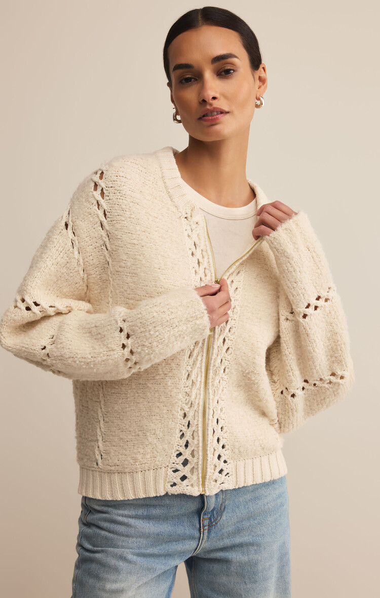 Z Supply Z Supply Sundance Sweater Jacket | Crystal