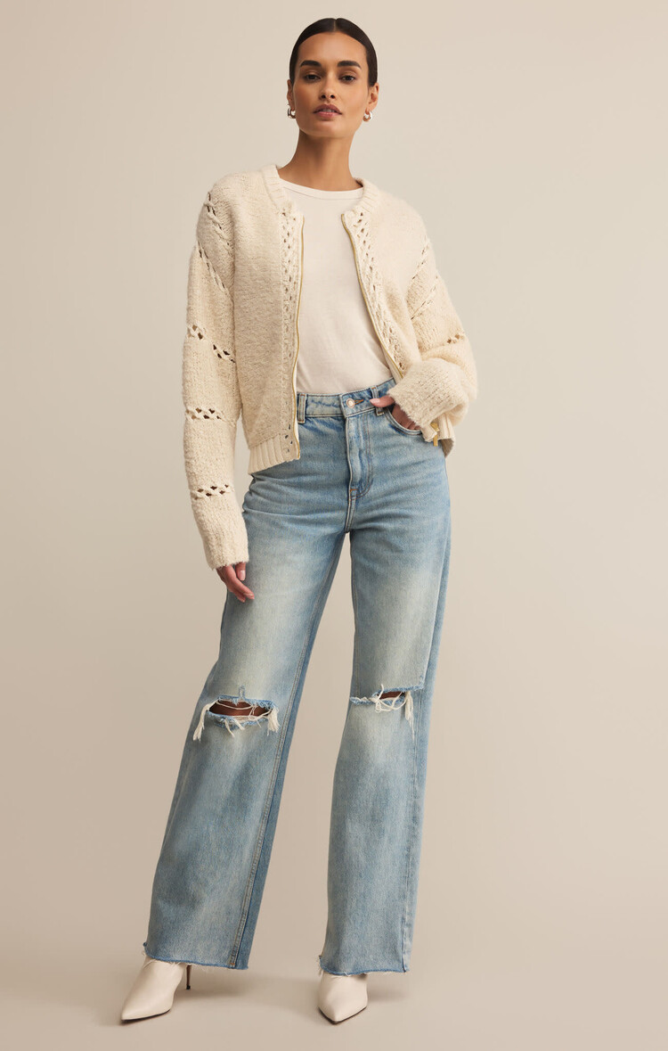 Z Supply Z Supply Sundance Sweater Jacket | Crystal