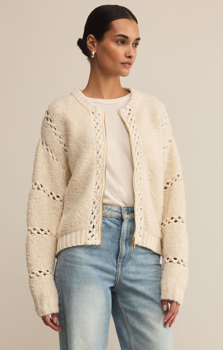 Z Supply Z Supply Sundance Sweater Jacket | Crystal