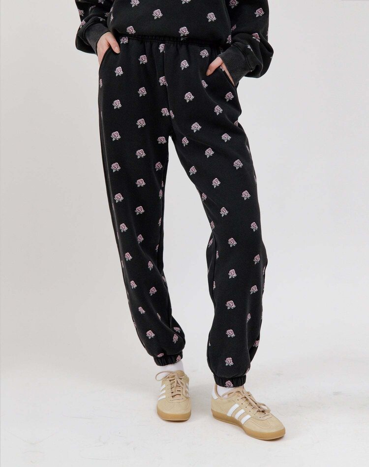 Brunette Brunette All Over Flower Oversized Jogger | Pink