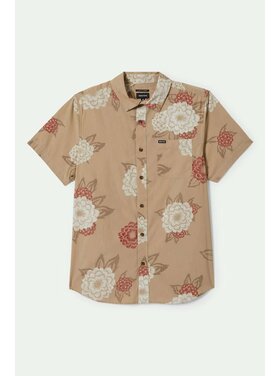 Brixton Brixton Charter S/S Woven (Mens) | Cream/Painterly Floral