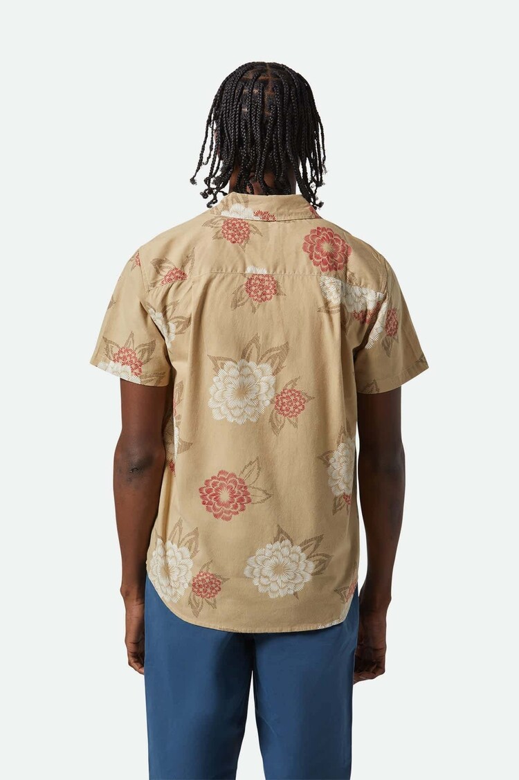 Brixton Brixton Charter S/S Woven (Mens) | Cream/Painterly Floral