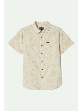Brixton Brixton Charter S/S Woven (Mens) | Beige/White Cap Floral