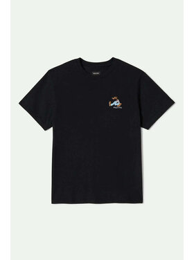 Brixton Brixton Stride Hw S/S Stt (Mens) | Black Classic Wash