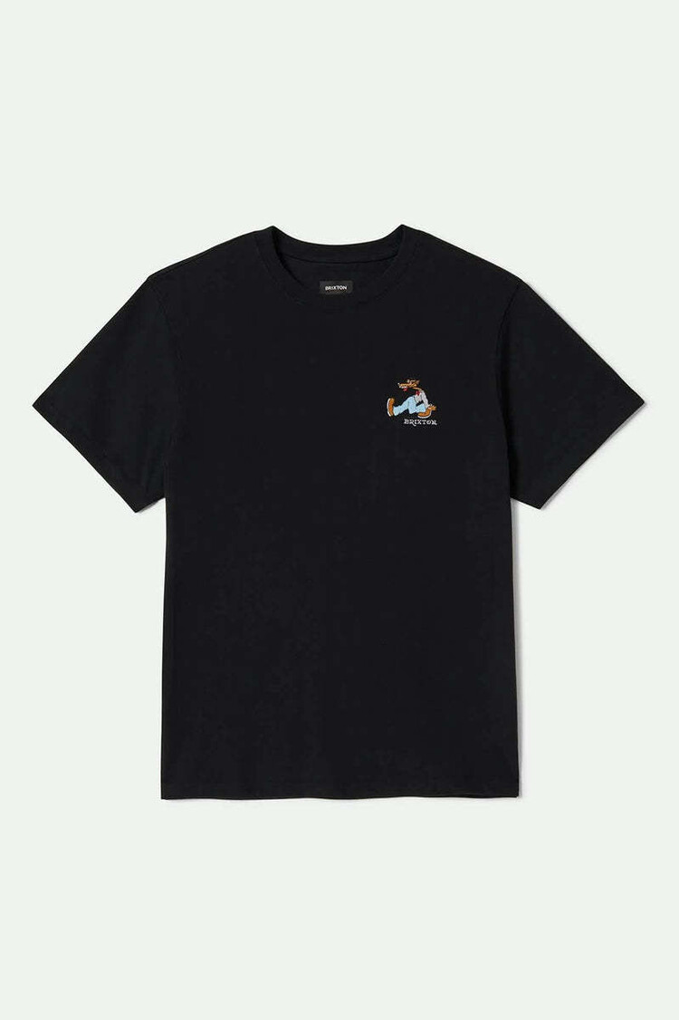 Brixton Brixton Stride Hw S/S Stt (Mens) | Black Classic Wash