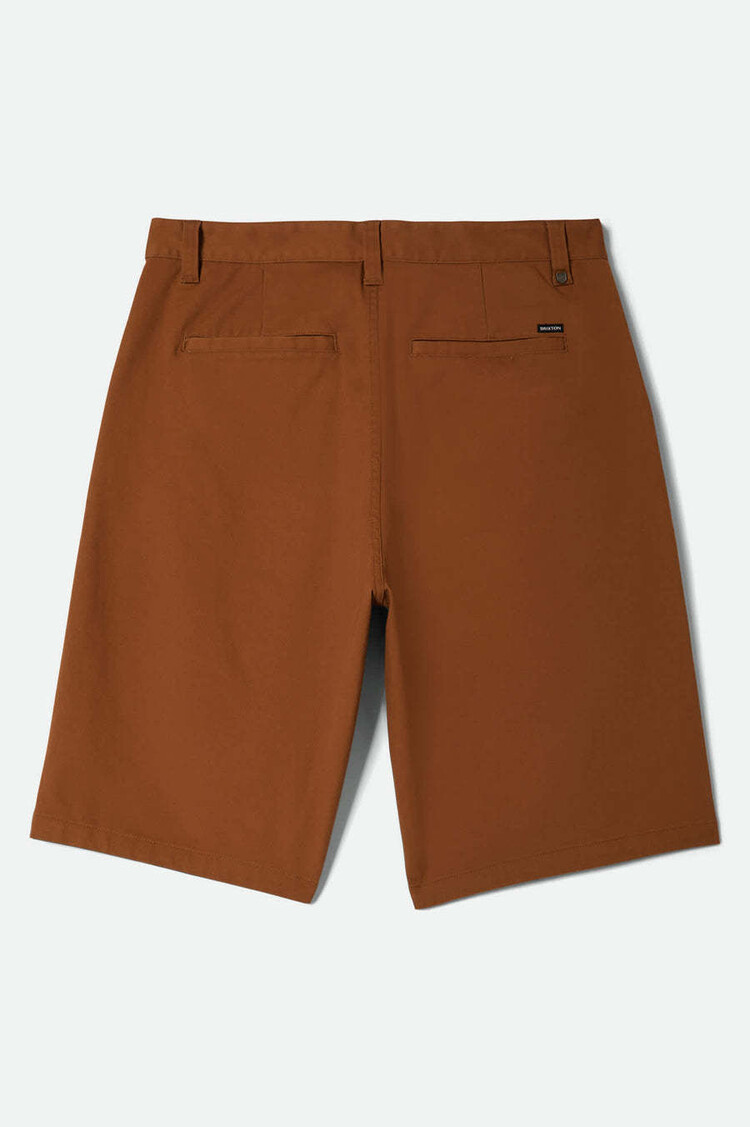 Brixton Brixton Choice Chino Baggy Short (Mens) | Washed Copper