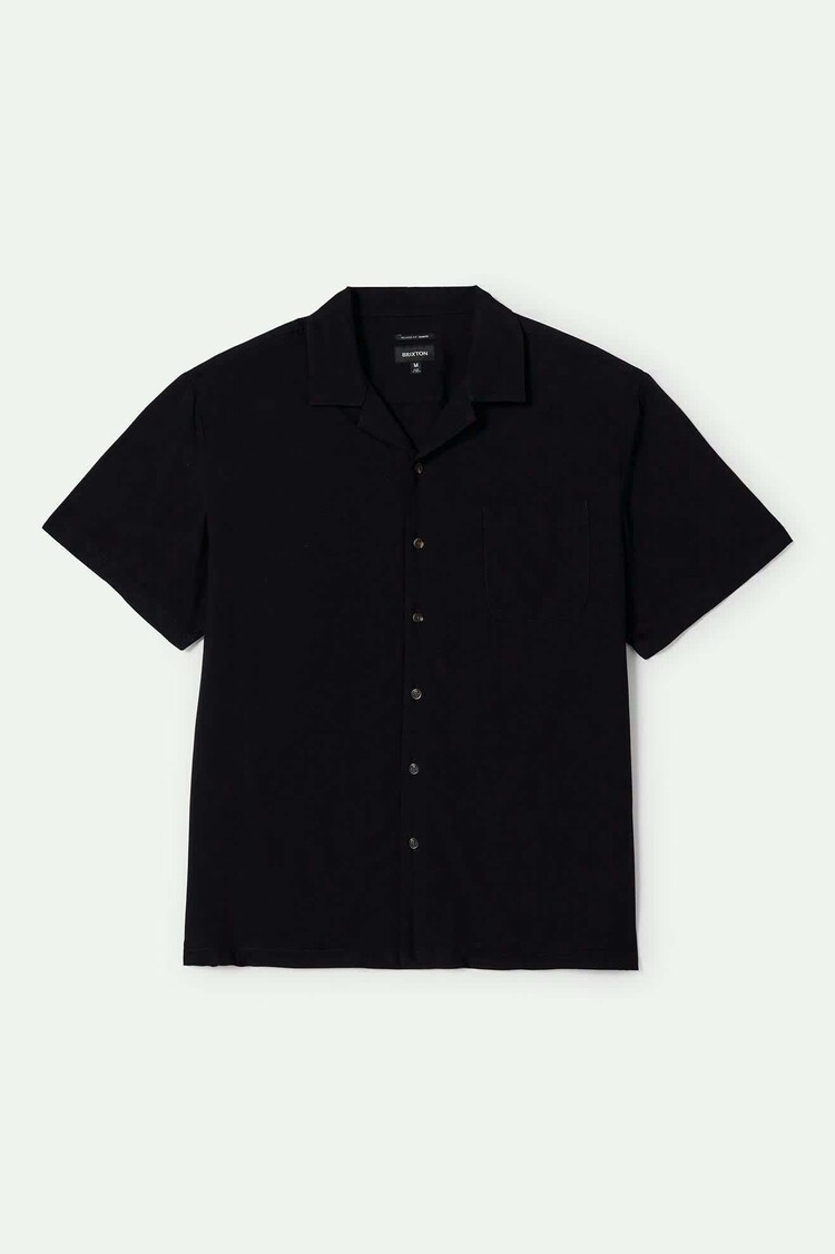 Brixton Brixton Bunker S/S Woven (Mens) | Black