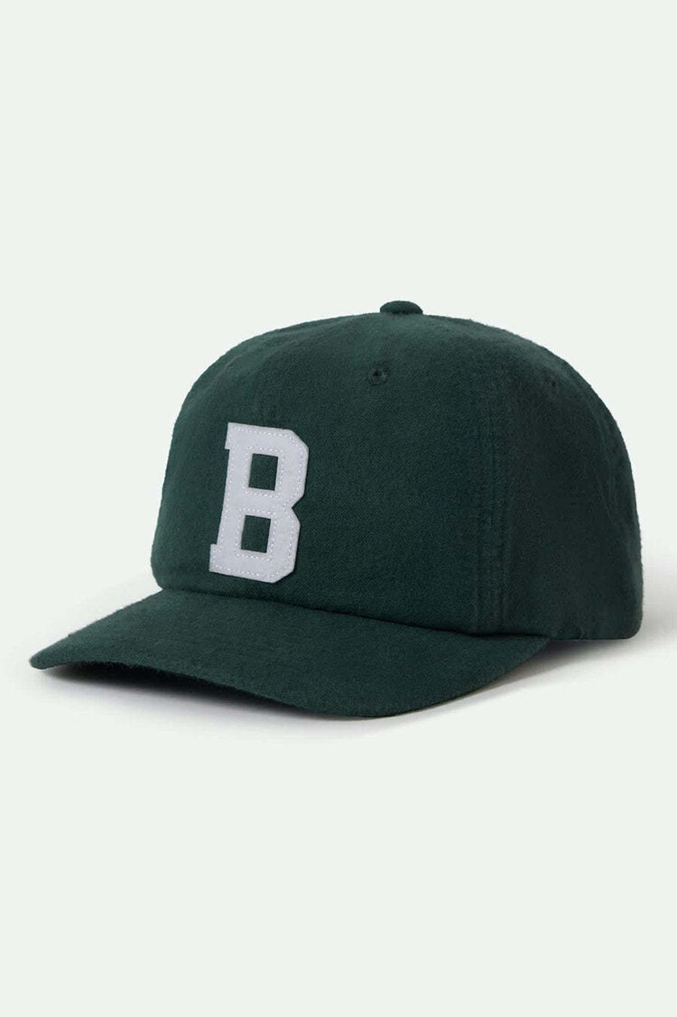 Brixton Brixton Big B Mp Cap (Mens) | Deep Forest Flannel