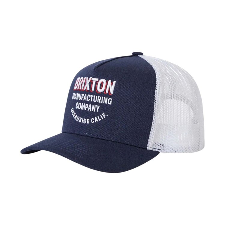 Brixton Brixton Redoubt C Np Mp Trucker Hat (Mens) | Navy/White/White