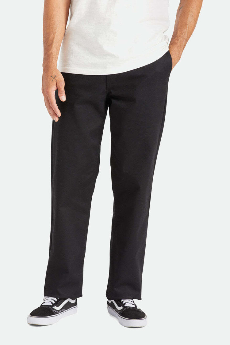 Brixton Brixton Choice Chino Relaxed Pant (Mens) | Black