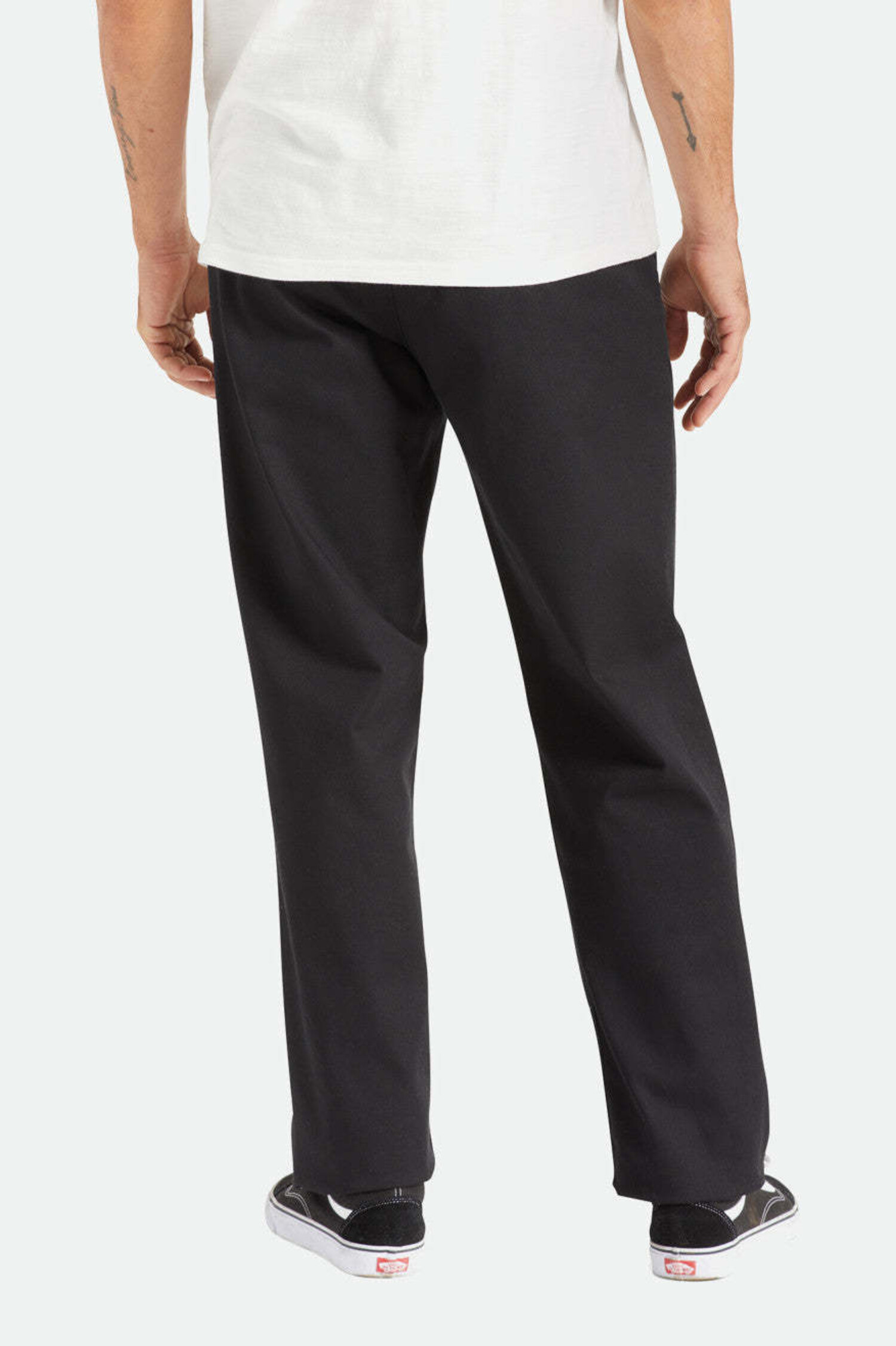 Brixton Choice Chino Relaxed Pant (Mens) | Black - The Drop Rideshop