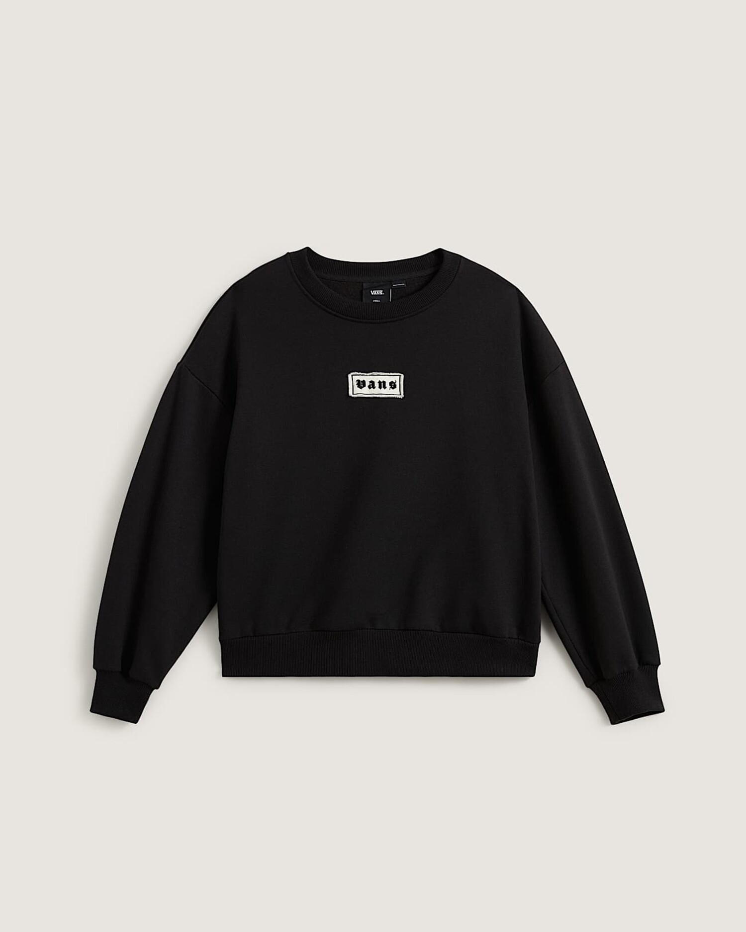 Vans Upworn Retro Crew (Womens) | Black - The Drop Rideshop