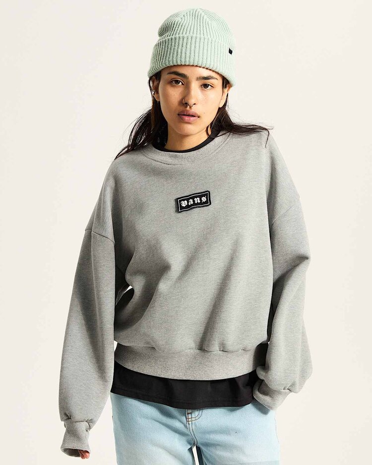 Vans Vans Upworn Retro Crew (Womens) | Cement Heather